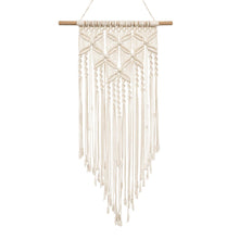 Load image into Gallery viewer, Macrame Tapestry Boho Home Decor White