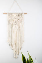 Load image into Gallery viewer, Macrame Tapestry Boho Home Decor White For Bedroom
