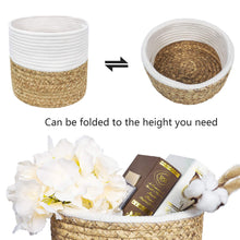 Load image into Gallery viewer, 2 Pcs Plant Basket Indoor Hyacinth Planter Home Decor Details