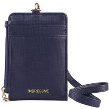 Load image into Gallery viewer, Womens Cute Candy Color Bifold ID Badge Holder with Lanyard Wallet