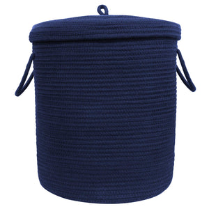 Blue Y-Weave Storage Basket, Large