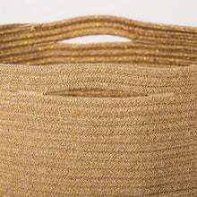 Load image into Gallery viewer, Large Jute Basket for Indoor Planter Baby Nursery Bin