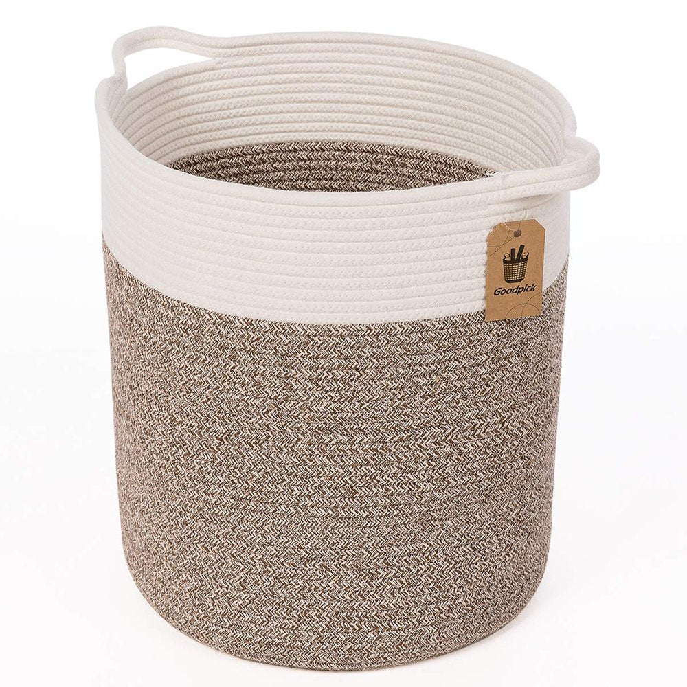 Tall hotsell blanket basket
