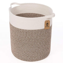 Load image into Gallery viewer, Timeyard Tall Blanket Basket for Baby Laundry Hampers Playroom Storage 