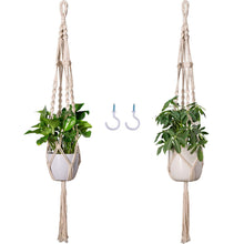 Load image into Gallery viewer, Macrame Plant Hanger Set of 2