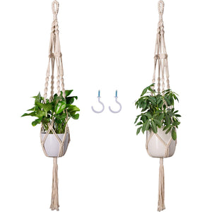 Macrame Plant Hanger Set of 2