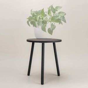 Small Round Side Table Indoor Tall Plant Stand